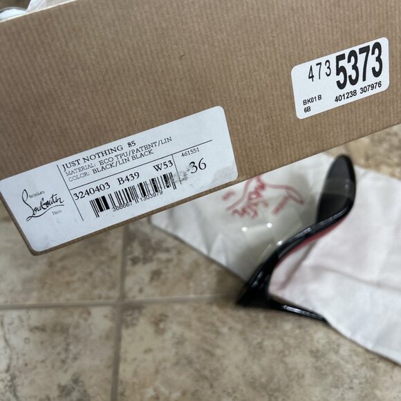 Christian Louboutin Just Nothing 85 mm Mules - Picture 10 of 10